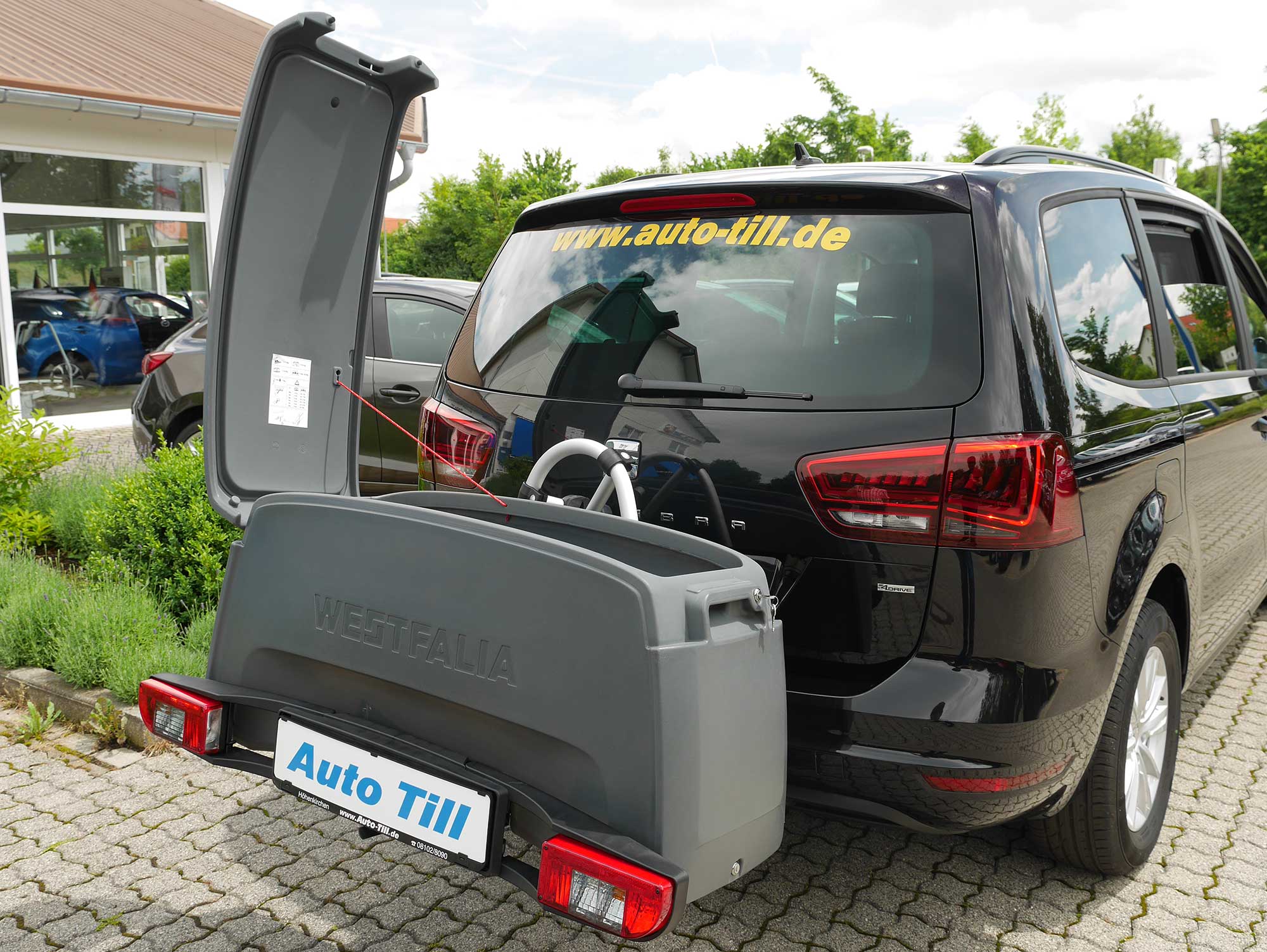 Transportbox Fahrradträger Thule