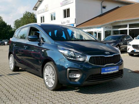 Kia Carens Mysterious Blue Metallic Auto Till München Kia Carens Mysterious Blue Metallic Auto Till München