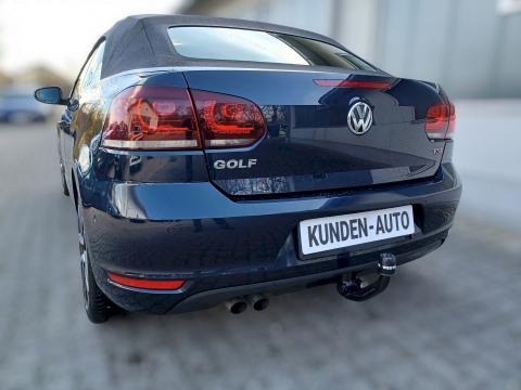 VW Golf VI Cabrio Anhängerkupplung Westfalia abnehmbar Auto Till München VW Golf VI Cabrio Anhängerkupplung Westfalia abnehmbar Auto Till München