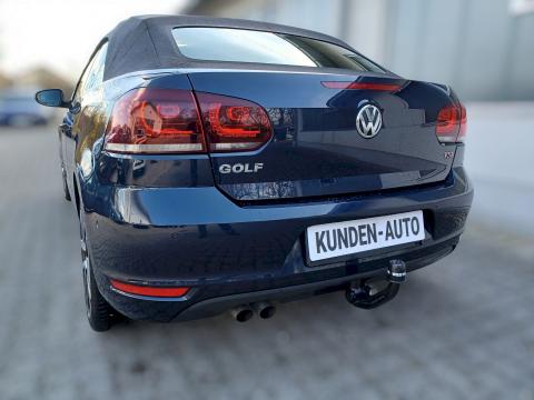 VW Golf VI Cabrio Anhängerkupplung Westfalia abnehmbar Auto Till München