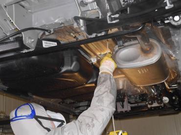 Hohlraumversiegelung München VW T5 Verarbeitung Fluid Film Auto Till