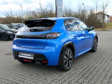 Peugeot 208 Vertigo blau GT Line 2020 freie Werkstatt Auto Till Höhenkirchen