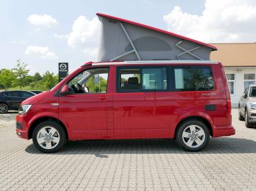 VW T6 California Ocean Cherry red freie Werkstatt Auto Till Höhenkirchen